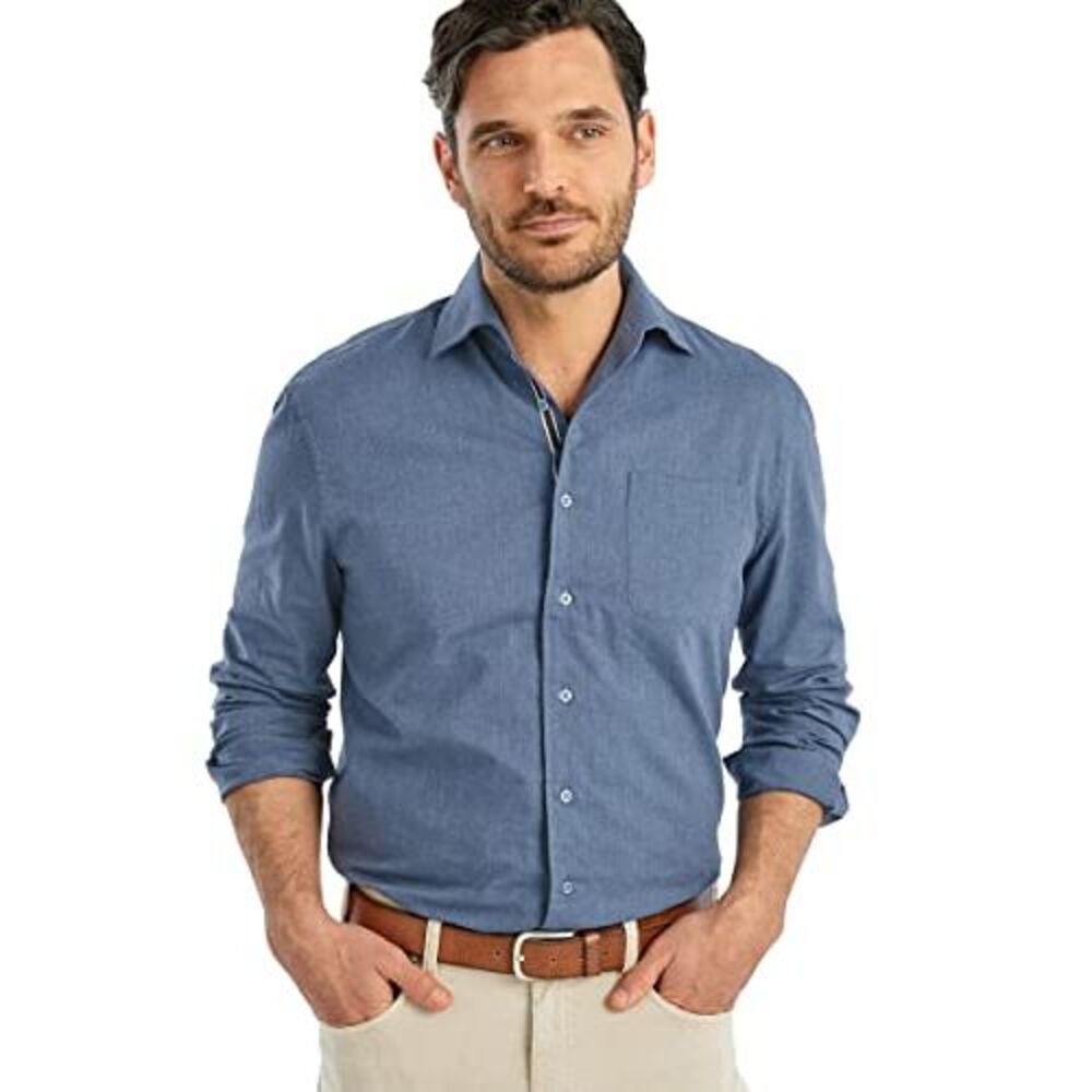 johnnie-O Newfield Top Shelf Button Up Shirt Royal/XL, Size: XL